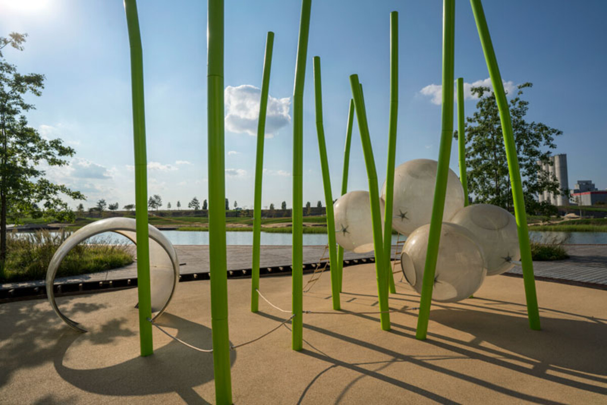 Wasserspielplatz am Floßhafen - Foto: BUGA Heilbronn 2019 GmbH
