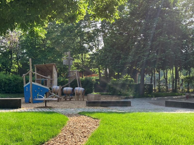 Südlicher Spielplatz im Wertwiesenpark