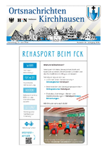 Ortsnachrichten Kirchhausen Nr. 26 vom 25.06.2026
