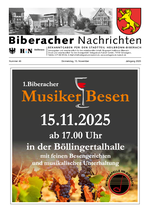 Biberacher Nachrichten Nr. 46 vom 13.11.2025
