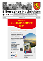 Biberacher Nachrichten Nr. 28 vom 10.07.2025