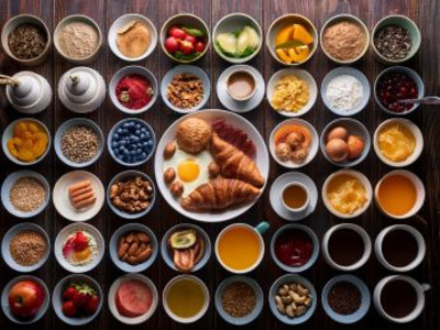 Interkulturelles Frühstück. KI-generiertes Foto (Stadt Heilbronn/Jürgen Häffner)