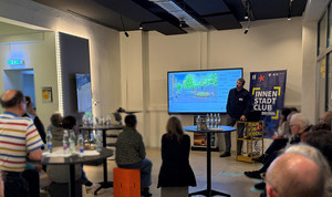 Thomas Feiert, Leiter des Amts für Straßenwesen, stellte die Planungen für die Eichgasse vor.