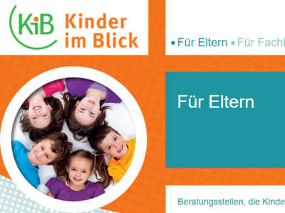 Logo "Kinder im Blick", Beratung für Eltern in der Scheidung