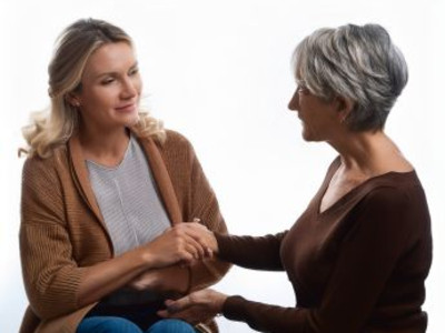 Eine Person berät die Andere. KI-generiertes Foto. Stadt Heilbronn / Jürgen Häffner