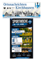 Ortsnachrichten Kirchhausen Nr. 25 vom 18.06.2026