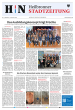 Heilbronner Stadtzeitung Nr. 4 vom 18.02.2026