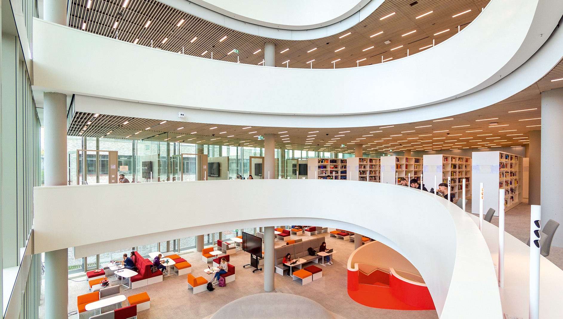Bibliothek auf dem Bildungscampus Heilbronn Bibliothek auf dem Bildungscampus Heilbronn