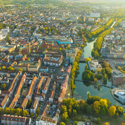 Heilbronn aus der Luft