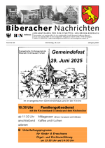 Biberacher Nachrichten Nr. 26 vom 26.06.2025