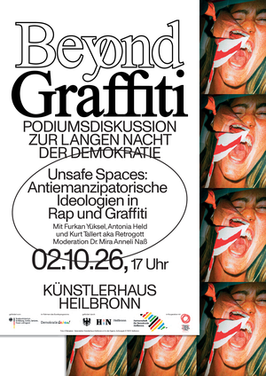 Plakat 2. Beyond Graffiti - Podiumsdiskussion