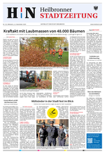 Heilbronner Stadtzeitung Nr. 23 vom 12.11.2025