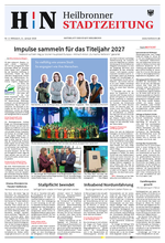Heilbronner Stadtzeitung Nr. 2 vom 21.01.2026