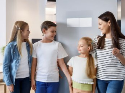 Kontaktstelle für Familie und Kinder. KI-generiertes Foto (Stadt Heilbronn/Jürgen Häffner)