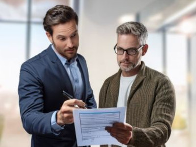 Hilfe bei Bewerbungen und Formulare ausfüllen.KI-generiertes Foto (Stadt Heilbronn/Jürgen Häffner)