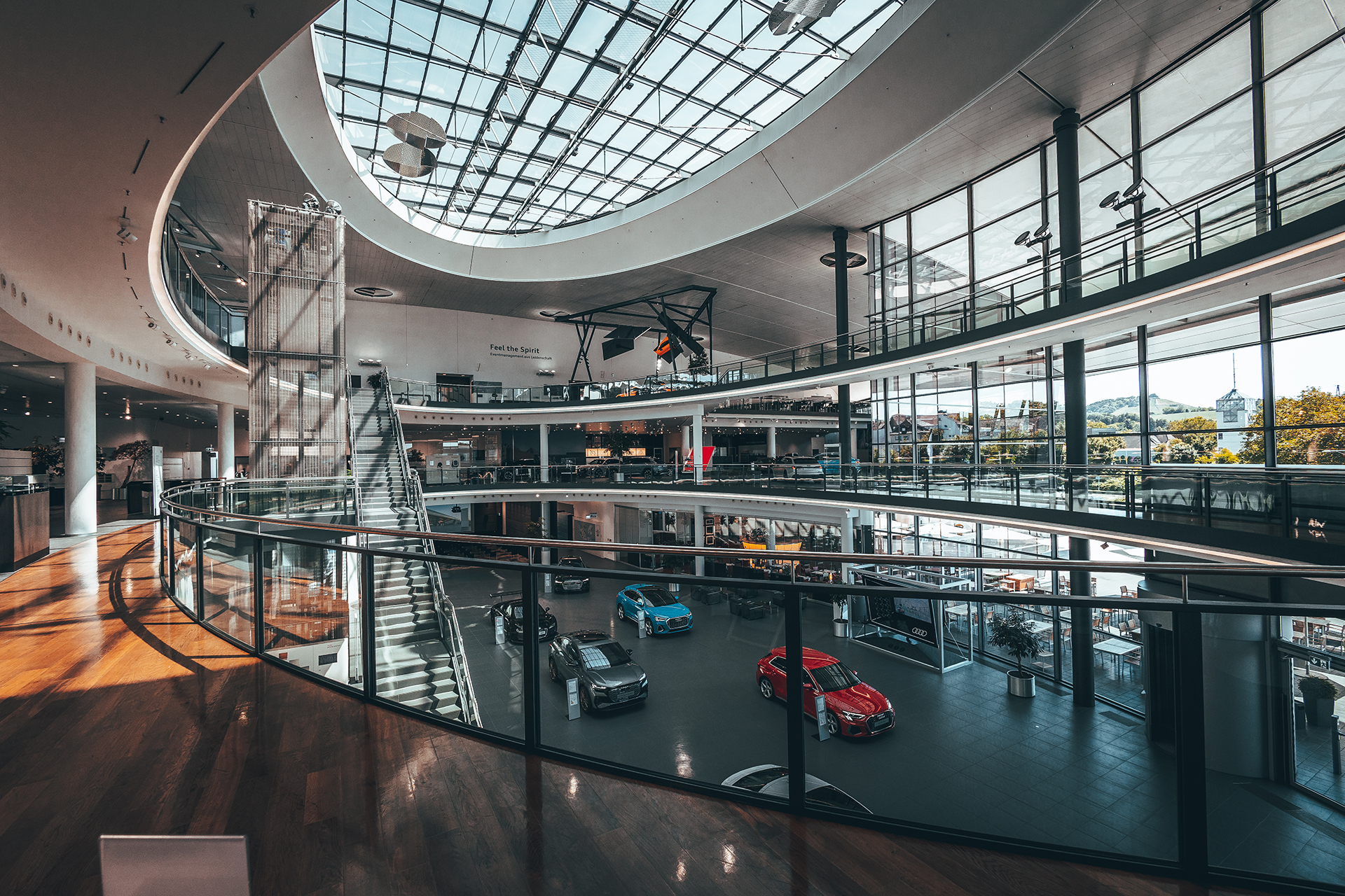 Markenausstellung im Audi Forum Neckarsulm Markenausstellung im Audi Forum Neckarsulm