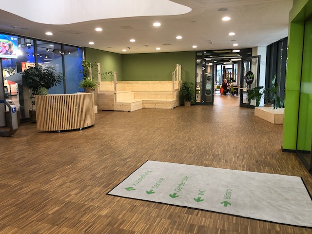 Eventfläche in der Klima Arena Sinsheim Eventfläche in der Klima Arena Sinsheim