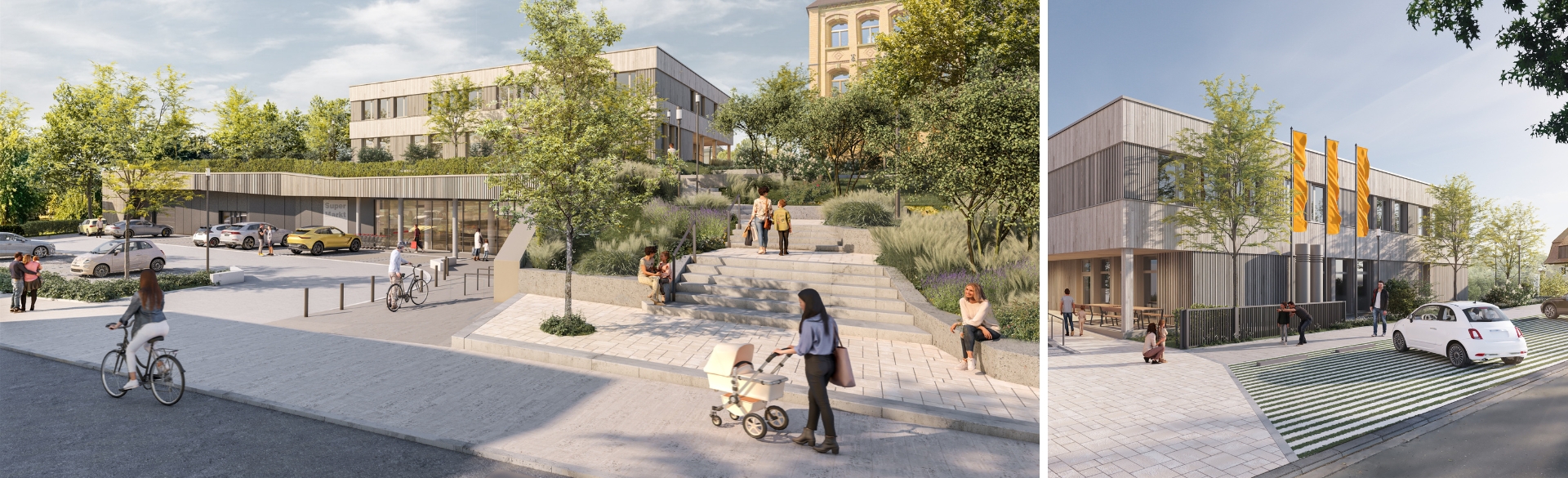 Visualisierung Gebäude: Krummlauf Teske Happold Architekten