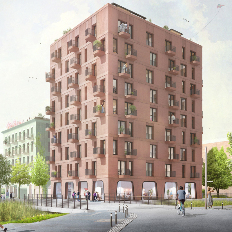 Investor Pflugfelder P Immobilien GmbH, Ludwigsburg,Architekt DeWinder Architekten GmbH, Berlin