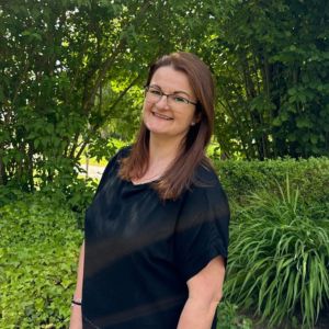 Man sieht Mirveta Ahmic