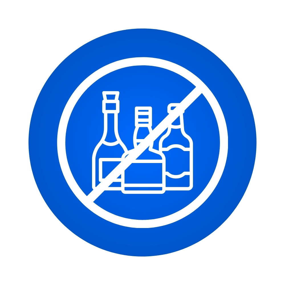 Icon Alkoholverbot