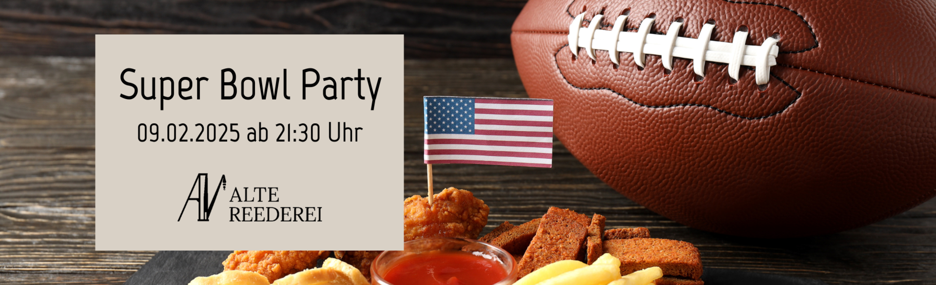 Titelbild Super Bowl Party, © Canva / Voltino Restaurant und Catering GmbH & Co. KG